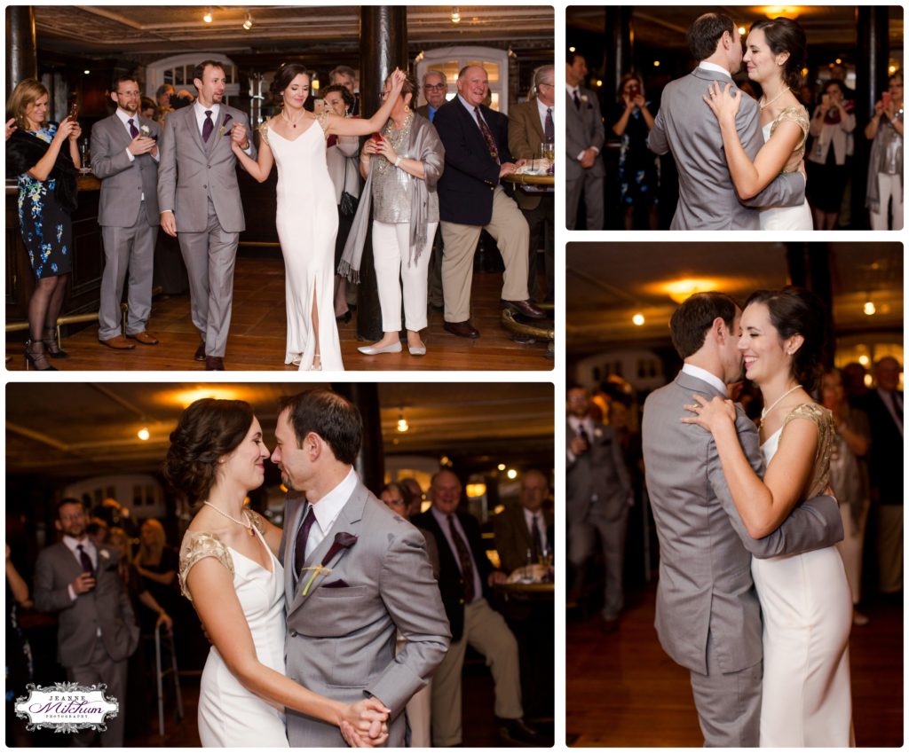 first dance at the historic rice mill